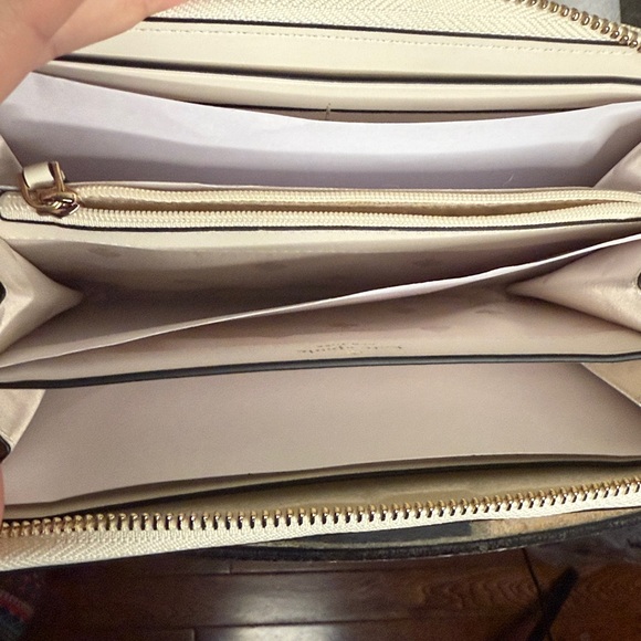 NWT Kate Spade Staci Scribble Hearts Continental Wallet - Picture 3 of 7